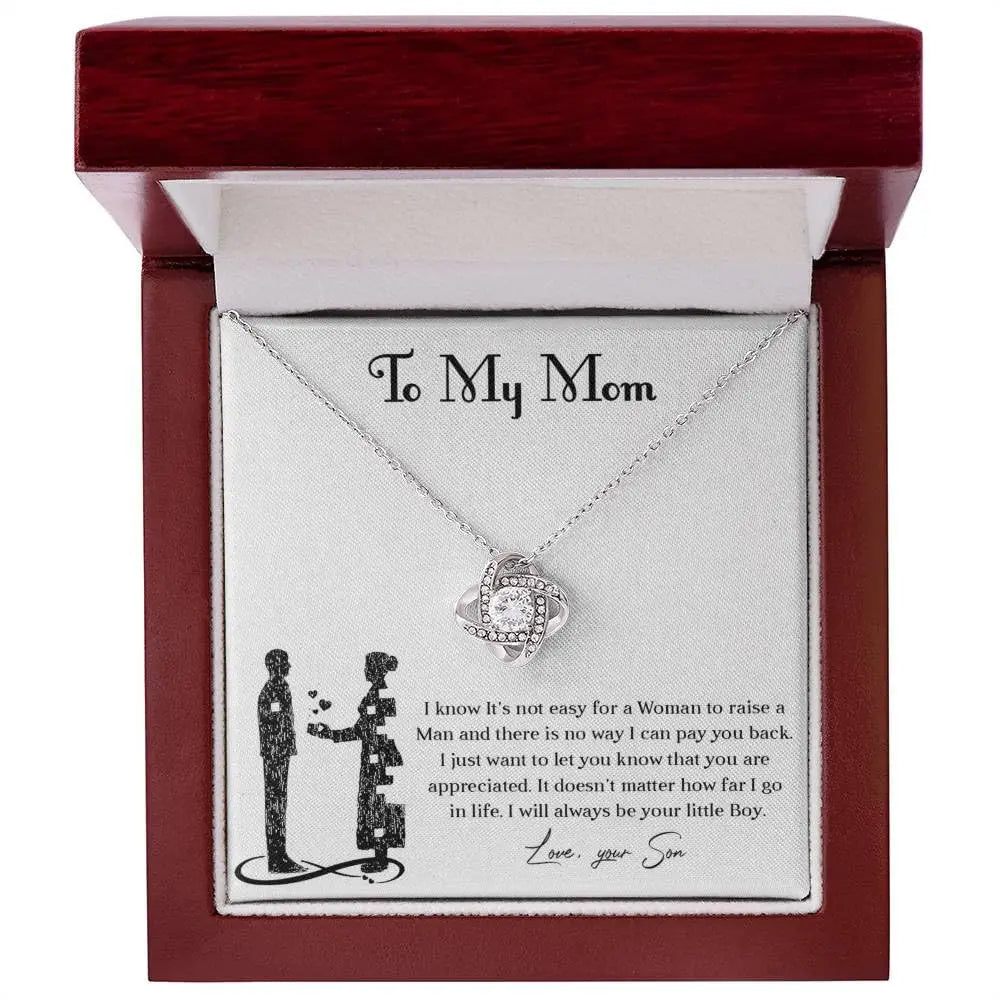 Mom’s Heartfelt Love Necklace – From Son to Mother