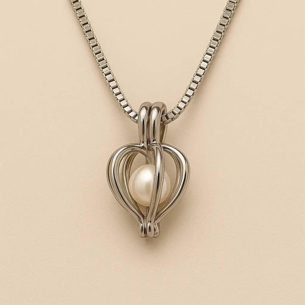 Infinity Pearl Necklace