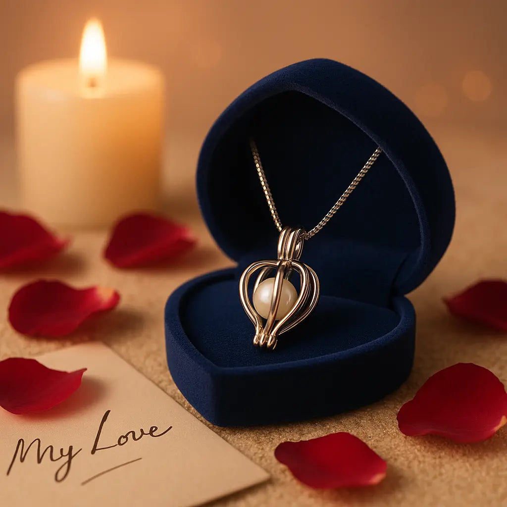 Infinity Pearl Necklace