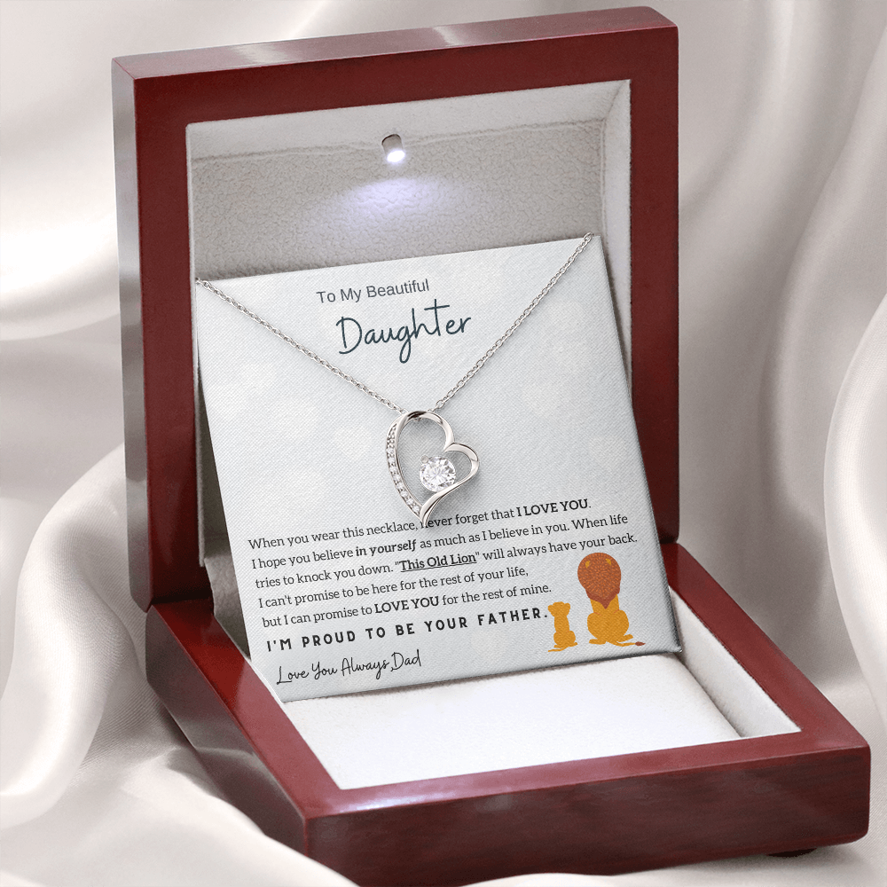 {Almost Sold Out} To My Beautiful Daughter - Necklace From Dad