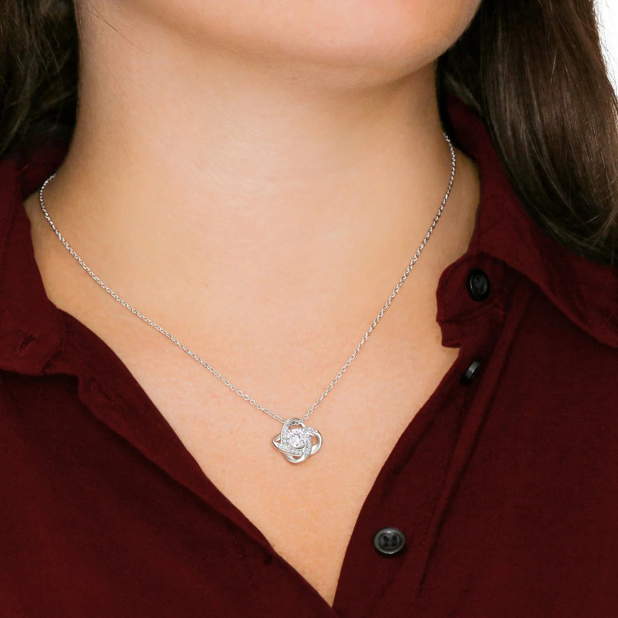 To My Daughter Necklace - Gift from Mom