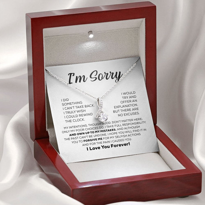 Apology Necklace Gift Box