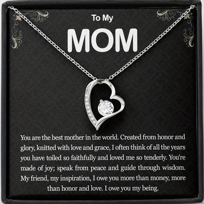 "You Are The Best Mother In The World" - Necklace Gift Box