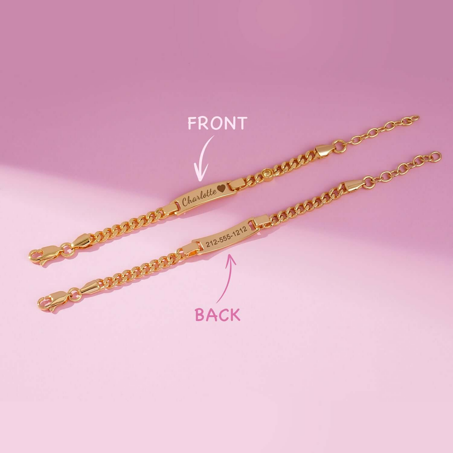 Signature Name Bar Bracelet
