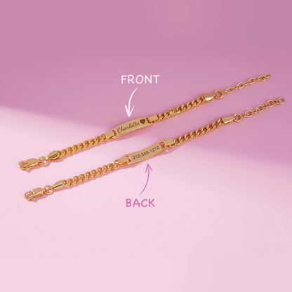 Signature Name Bar Bracelet