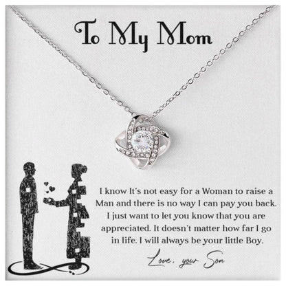 Mom’s Heartfelt Love Necklace – From Son to Mother