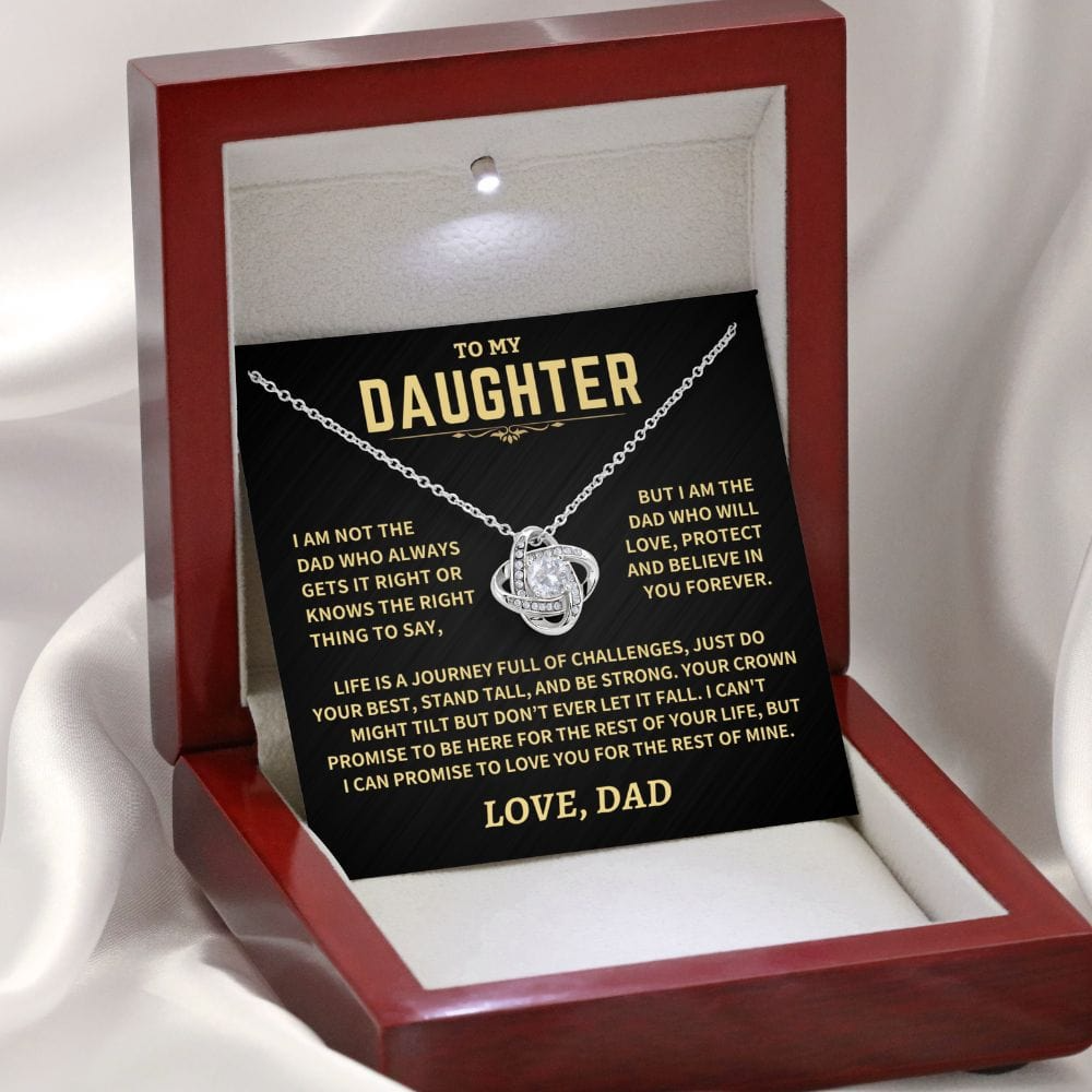 Daughter Knot Necklace