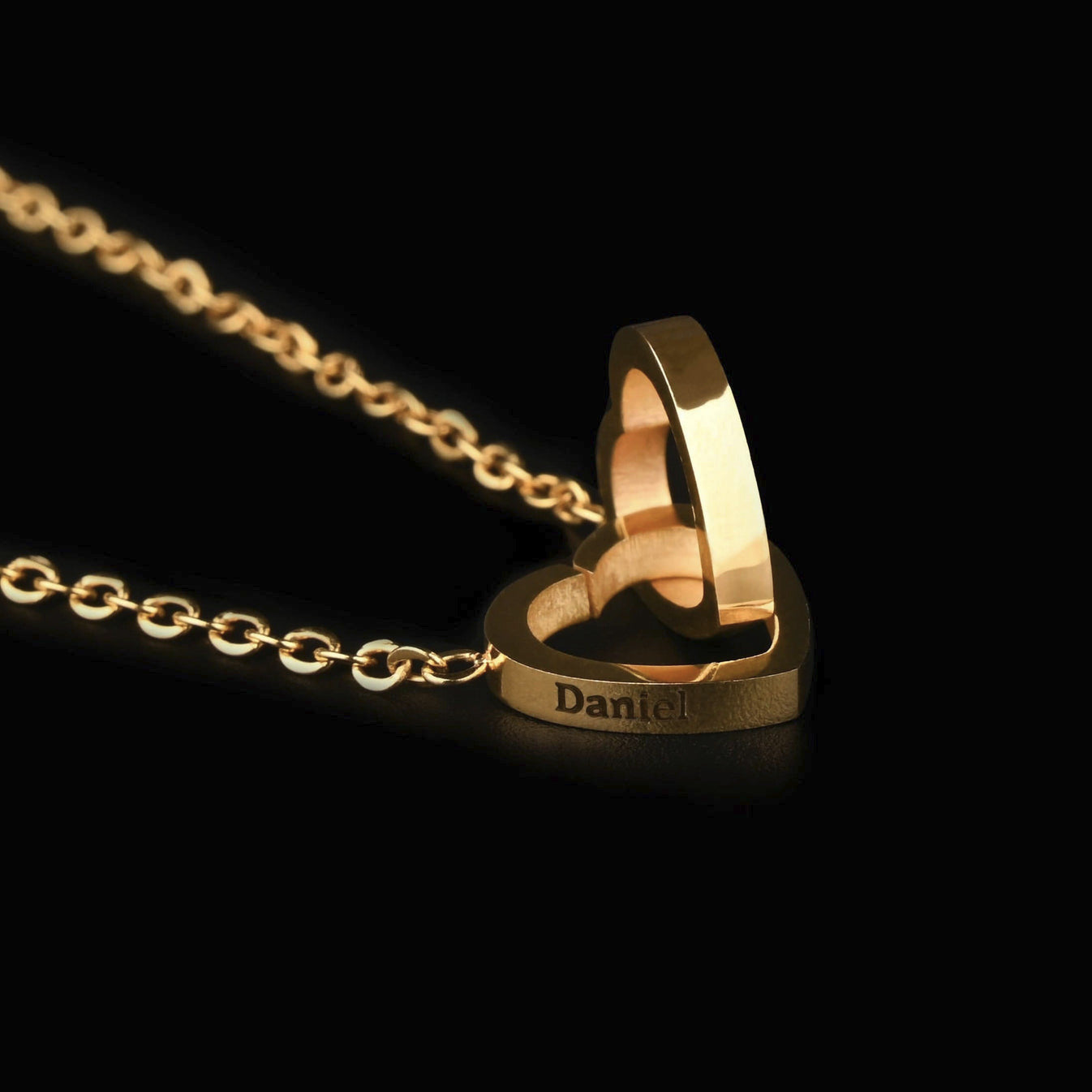 Eternal Rose Box W/ Personalized Necklace