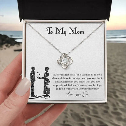 Mom’s Heartfelt Love Necklace – From Son to Mother
