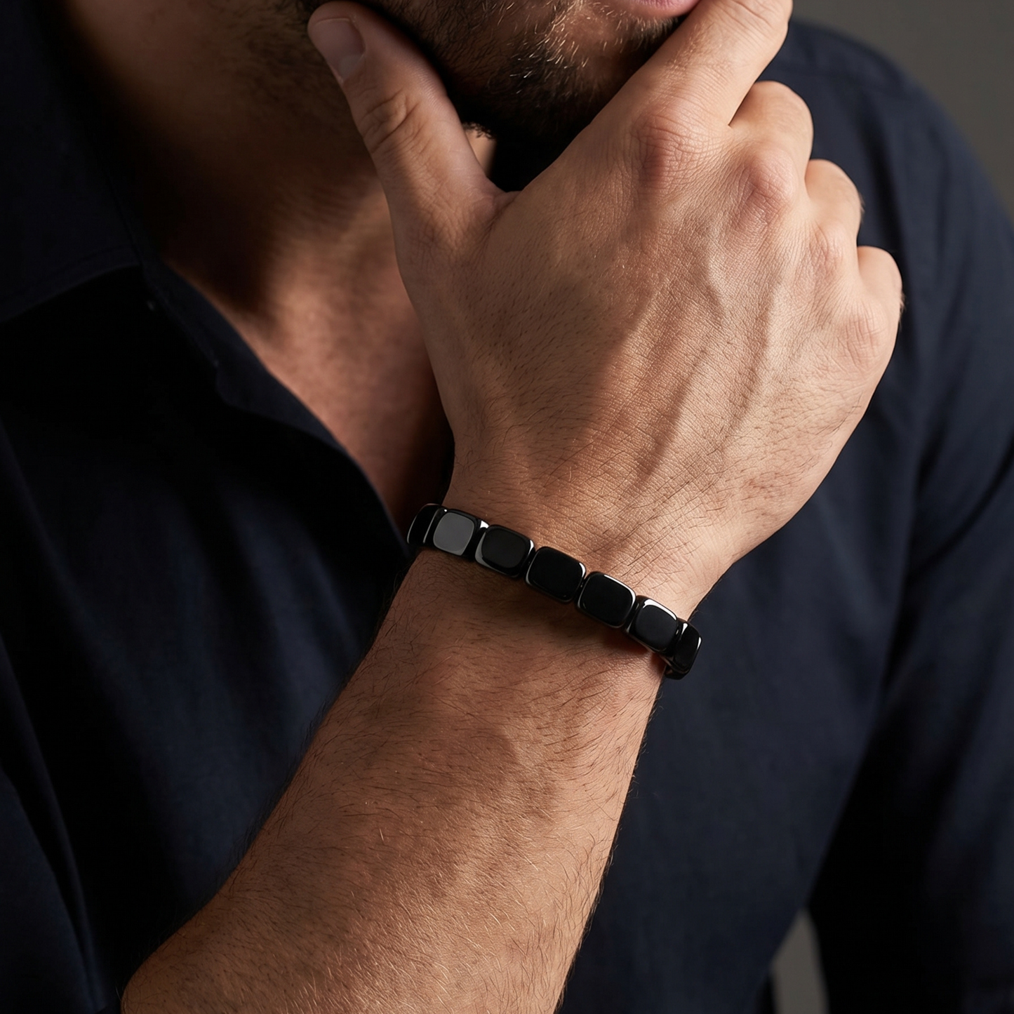 Momenta Hematite Bracelet