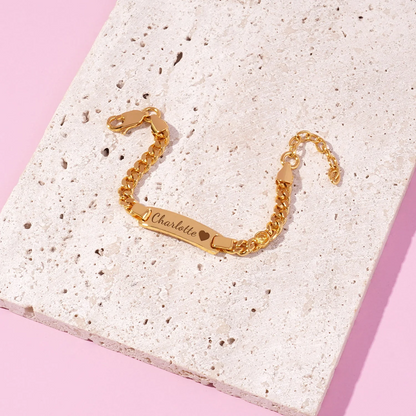 Signature Name Bar Bracelet