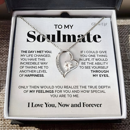 To My Soulmate - Necklace Gift Box