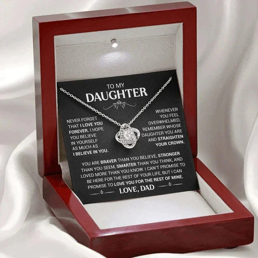 Daughter Necklace Gift Box