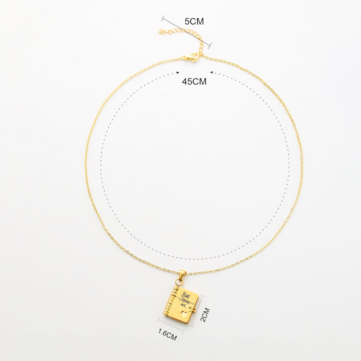 Momenta Keepsake Book Necklace