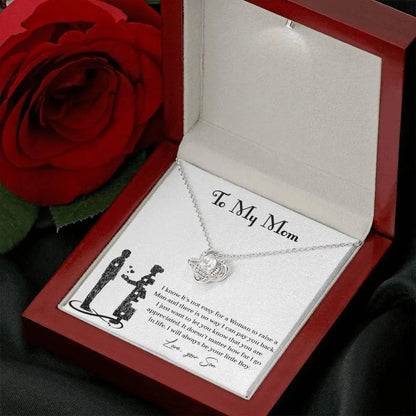 Mom’s Heartfelt Love Necklace – From Son to Mother