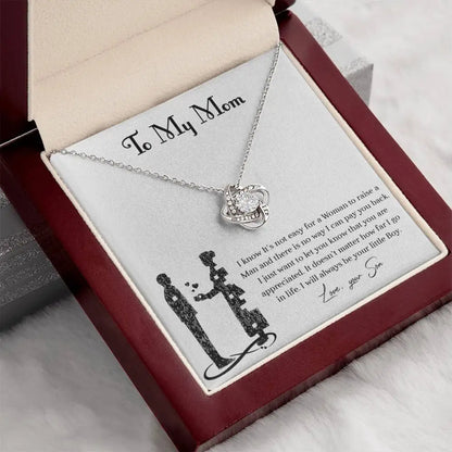 Mom’s Heartfelt Love Necklace – From Son to Mother