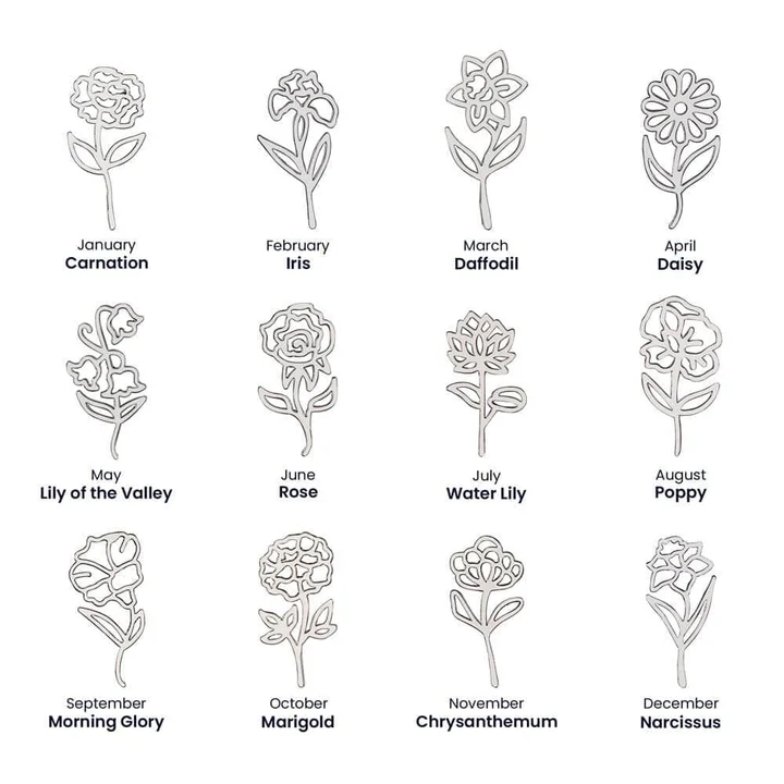 Petal Name Necklace