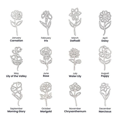 Petal Name Necklace