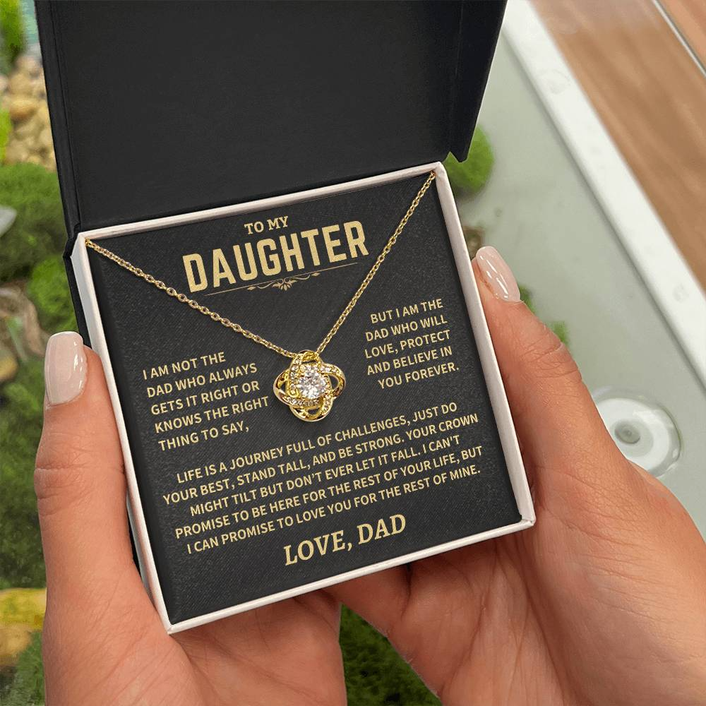Daughter Knot Necklace