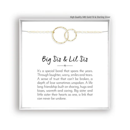 Sister Necklace Gift