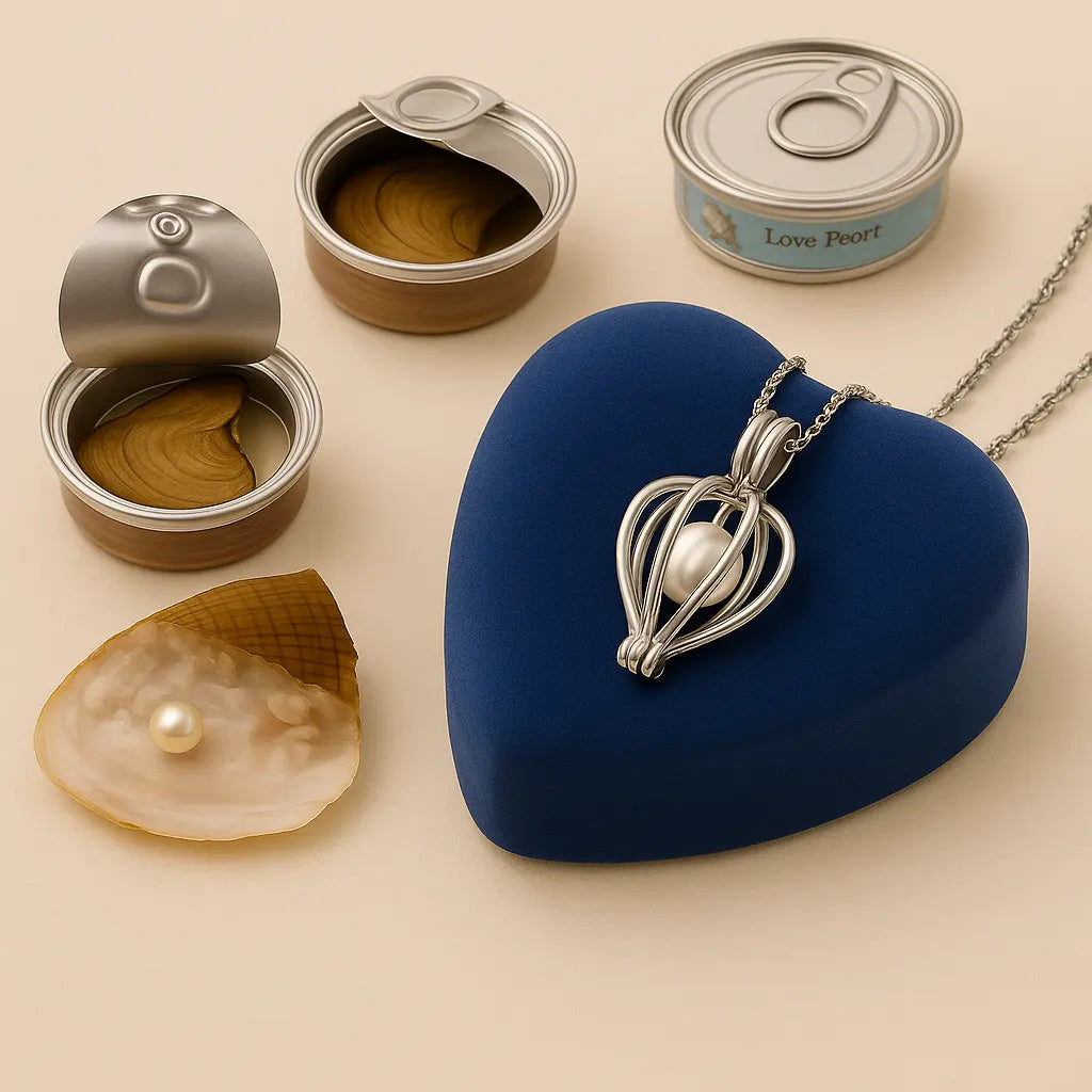 Infinity Pearl Necklace