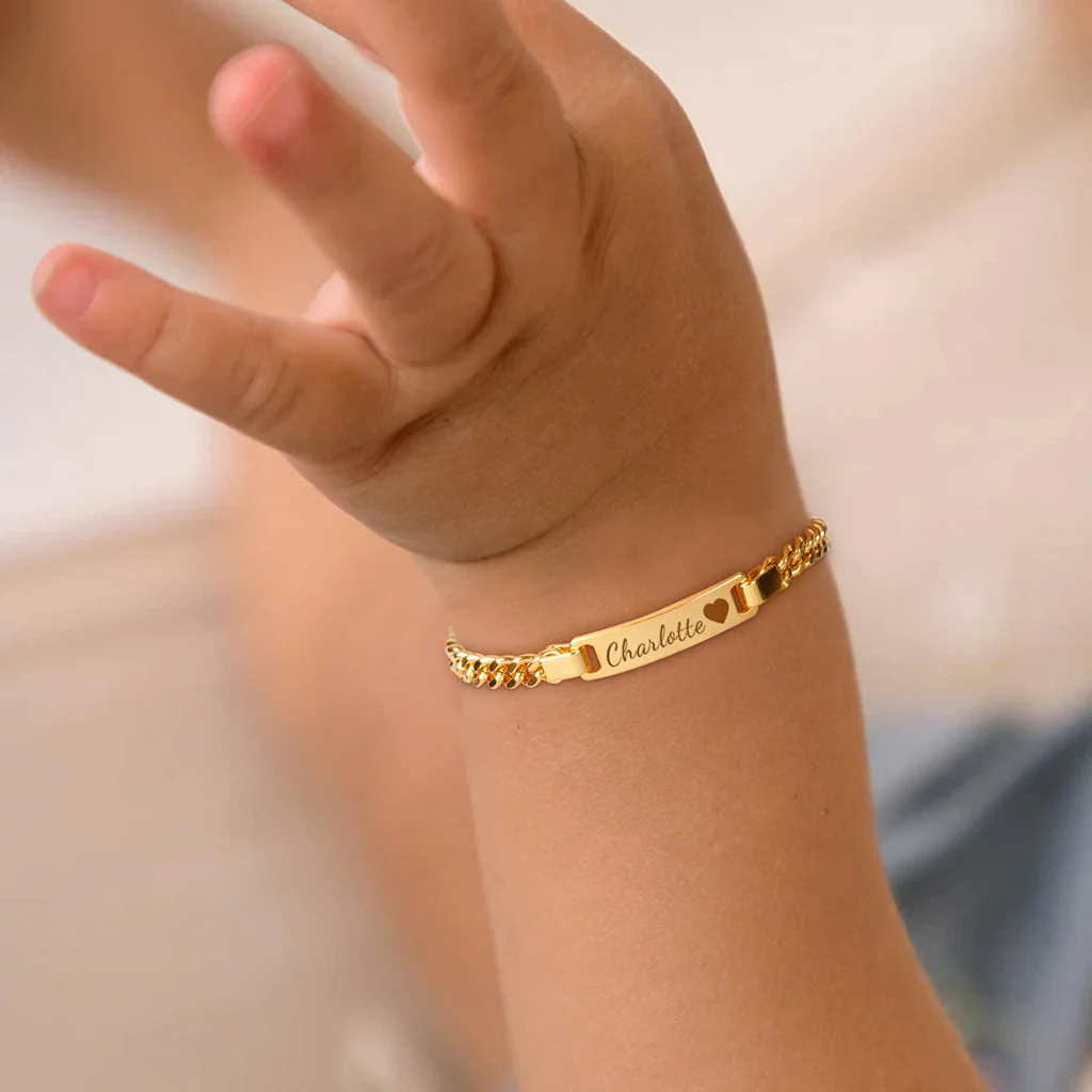 Signature Name Bar Bracelet