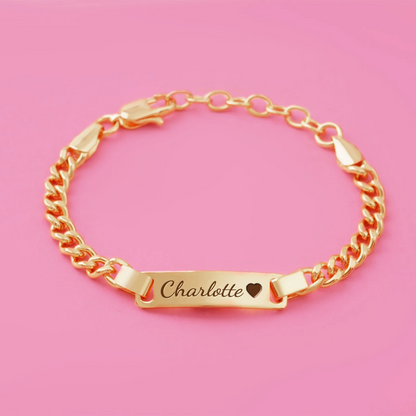 Signature Name Bar Bracelet