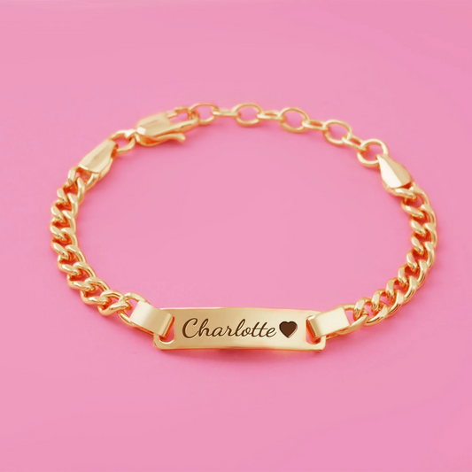 Signature Name Bar Bracelet