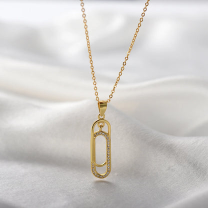 "To My Daughter" Linked Together Forever Necklace