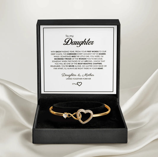 "To My Daughter" Forever Connected Bracelet