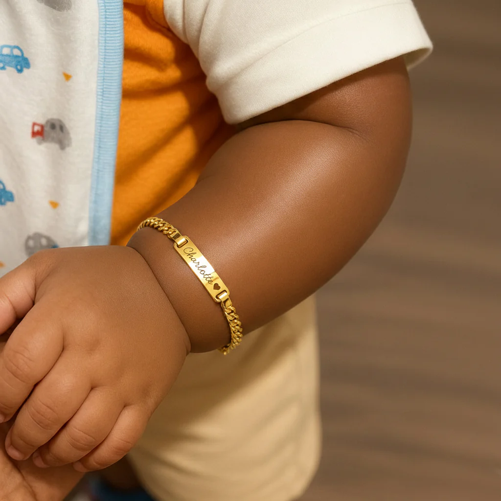 Signature Name Bar Bracelet