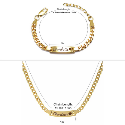 Signature Name Bar Bracelet
