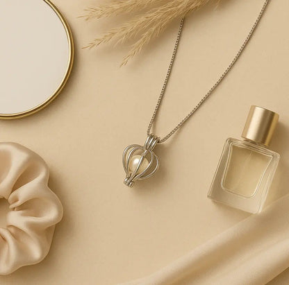 Infinity Pearl Necklace