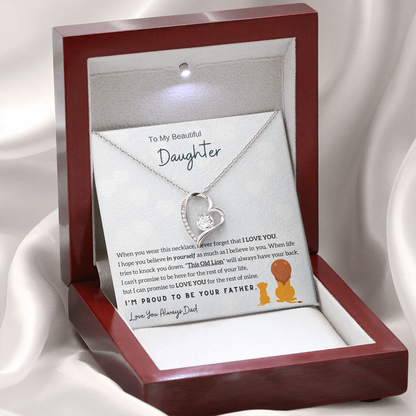 {Almost Sold Out} To My Beautiful Daughter - Necklace From Dad