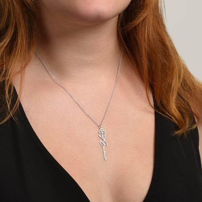 Petal Name Necklace