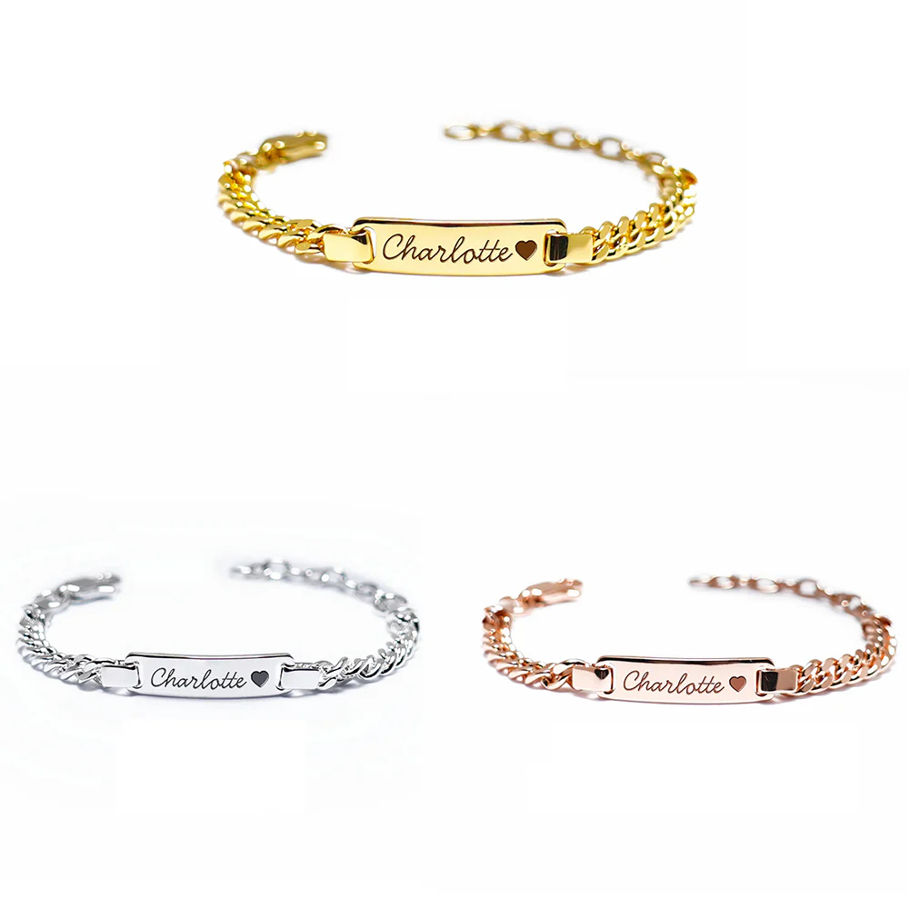 Signature Name Bar Bracelet