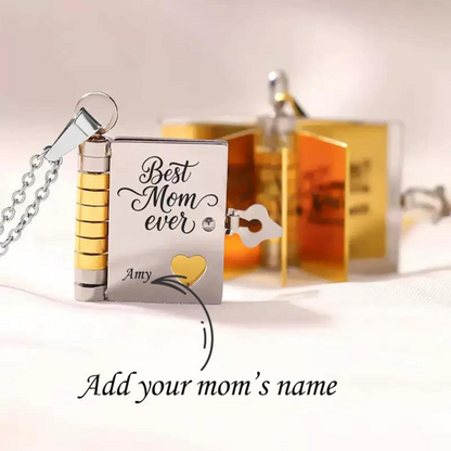 Momenta Keepsake Book Necklace